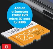 Samsung 128GB EVO Micro SD Card