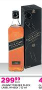 Johnny Walker Black Label Whisky-750ml