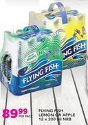 Flying Fish Lemon Or Apple NRB-12x330ml Per Pack