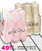 Bernini Blush Or Classic-6x275ml Per Pack