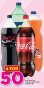 Coca-Cola, Fanta, Sprite Or Stoney-4x2Ltr