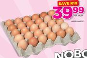 Large Eggs-30's Per Tray