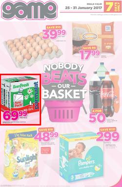 Game Cape : Nobody Beats Our Basket (25 Jan - 31 Jan 2017), page 1