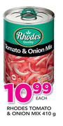 Rhodes Tomato & Onion Mix-410g
