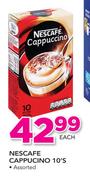 Nesacafe Cappucino-10's Pack