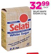 Selati White Sugar-2.5Kg