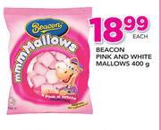 Beacon Pink And White Mallows-400g