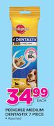 Pedigree Medium Dentastix 7 Piece-Each