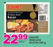 Eskort Rindless Bacon-200Kg