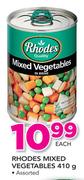 Rhodes Mixed Vegetables-410g