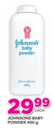 Johnsons Baby Powder-400g