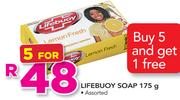 Lifebuoy Soap Assorted-5x175g