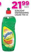 Sunlight Dishwashing Liquid-750ml