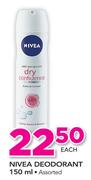 Nivea Deodorant Assorted-150ml