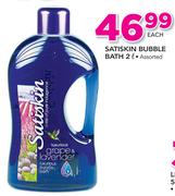 Satiskin Bubble Bath Assorted-2Ltr