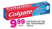 Colgate CDC Or Gel Toothpaste-100ml