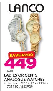 Lanco watches cheap for ladies