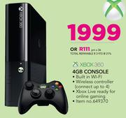 XBox 360 4GB Console