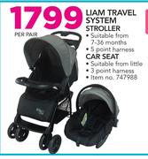 Little One Liam Travel System Stroller-Per pair