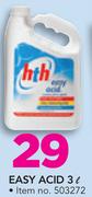 HTH Easy Acid-3Ltr