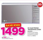 LG 30Ltr Electronic Microwave Oven MS3040S