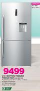 Hisense 610Ltr Bottom Freezer Fridge Inox H610BI WD