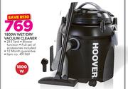 Hoover 1800W Wet/Dry Vacuum Cleaner
