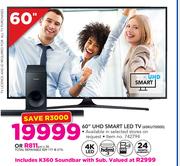 Samsung 60" UHD Smart LED TV 60KU70000