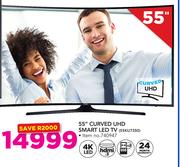 Samsung 55" Curved UHD Smart LED TV 55KU7350