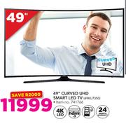 Samsung 49" Curved UHD Smart LED TV 49KU7350