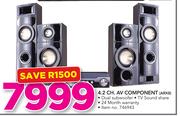LG 4.2 Ch AV Component ARX8