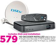 DSTV HD Decoder Installed DSD 4136 4U