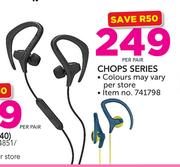 Skullcandy Chops Series-Per Pair
