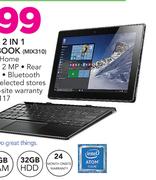 Lenovo Intel Atom 2 In 1 Wi-Fi Notebook MIX310