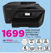HP 6950 Colour Office 4 In 1 Jet Printer