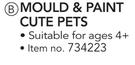 4M Mould & Paint Cute Pets