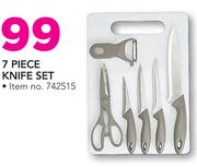 Mainstays 7 Piece Knife Set