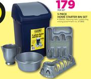 Addis 5 Piece Home Starter Bin Set-Per Set
