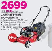 Ryobi 4 Stroke Petrol Mower RM100