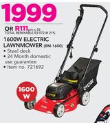 Ryobi 1600W Electric Lawnmower RM-1600