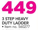 Home Quip 3 Step Heavy Duty Ladder