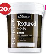 Homestead 20Ltr Textured-Each