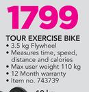 Everlast Tour Exercise Bike
