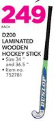 Dunlop D200 Laminated Wooden Hockey Stick