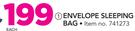 Discovery Adventures Envelope Sleeping Bag