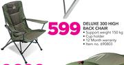 Camp Master Deluxe 300 High Back Chair