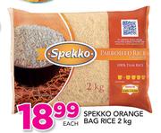 Spekko Orange Bag Rice-2Kg