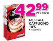 Nescafe Cappucino Assorted-10's Per Pack