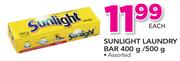 Sunlight Laundry Bar Assorted-400g/500g Each