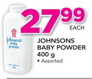 Johnsons Baby Powder Assorted-400g